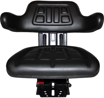 Black Tractor Suspension Seat Fits Ford / New Holland 4000 4100 4110 4600 4610