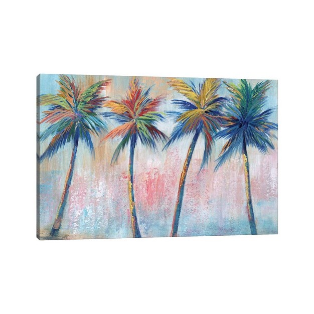 Color Pop Palms By Nan Unframed Wall Canvas Icanvas