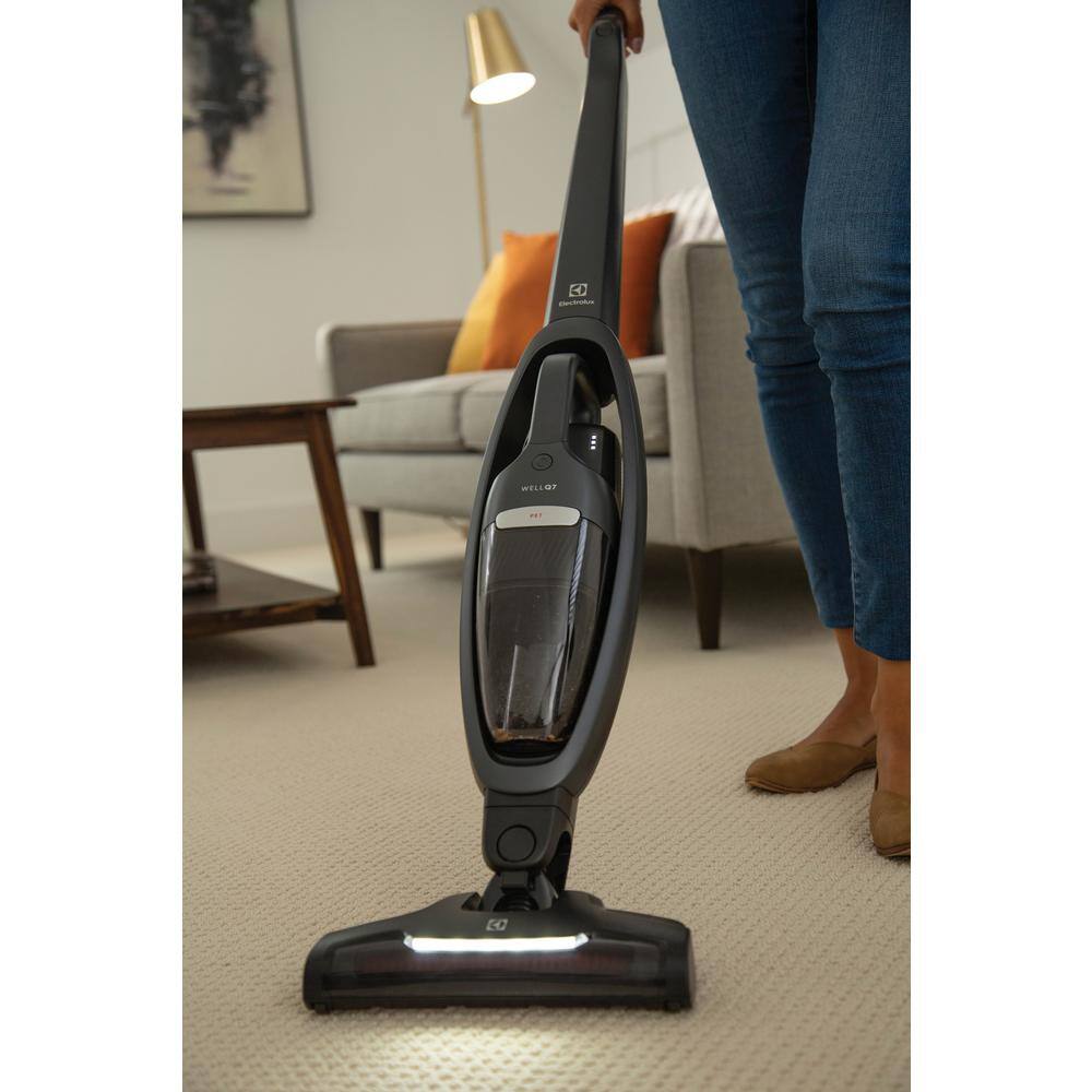 Electrolux Well Q7 Pet Bagless Cordless Multi Surface in Shale Grey Stick Vacuum with 5-Step Filtration EHVS35P2AT