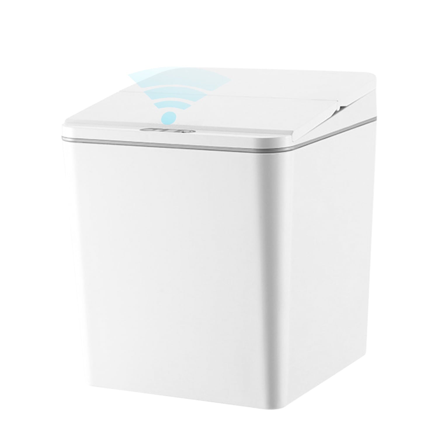 6L Touch-free Trash Cans Smart Induction Trash Bin Automatic Garbage Can Infrared Motion Sensor with Lid for Car Kitchen Bathroom Office Bedroom