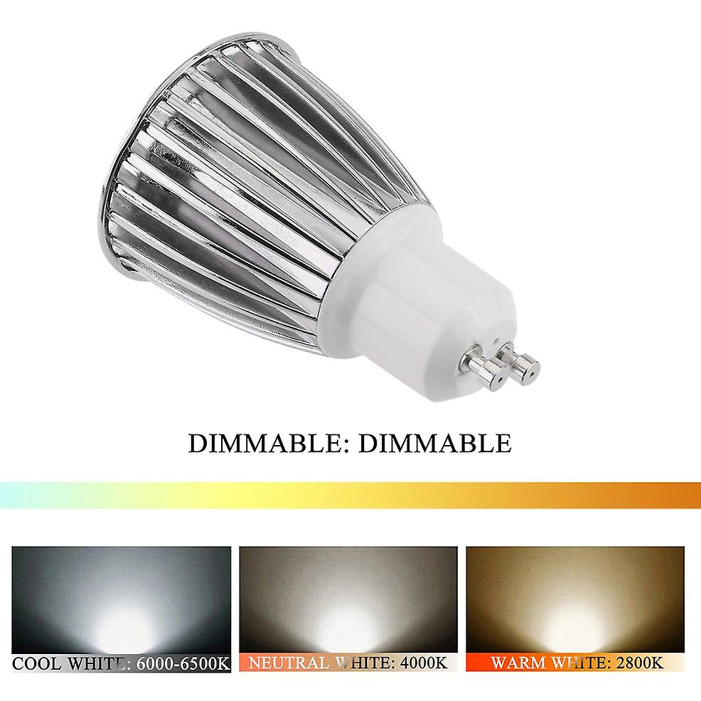 Lamp Bulb 10 Pcs Replacement Light Dimmable Spot Lamp 9w Gu10 Led Spotlight