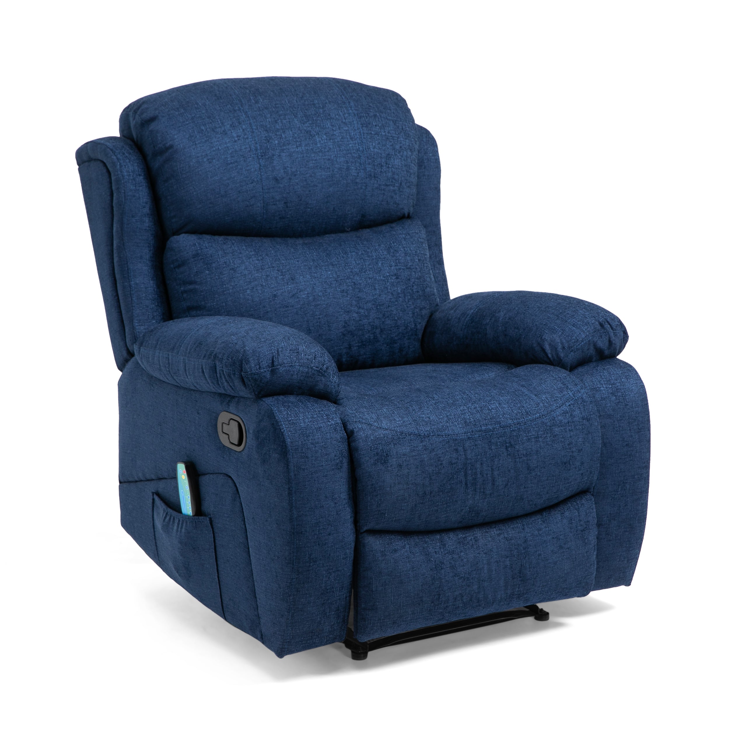 Cuthbert Contemporary Pillow Tufted Massage Recliner