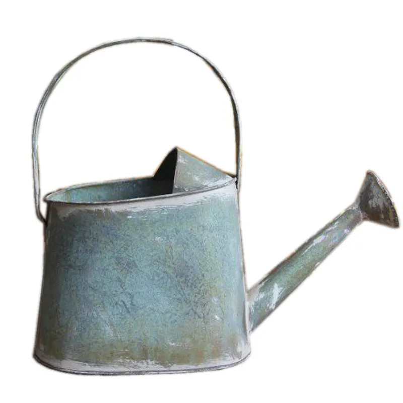 Nice Design Handmade Outdoor Decoration Metal Watering Can Custom Design Indoor Decoration Iron Watering Can