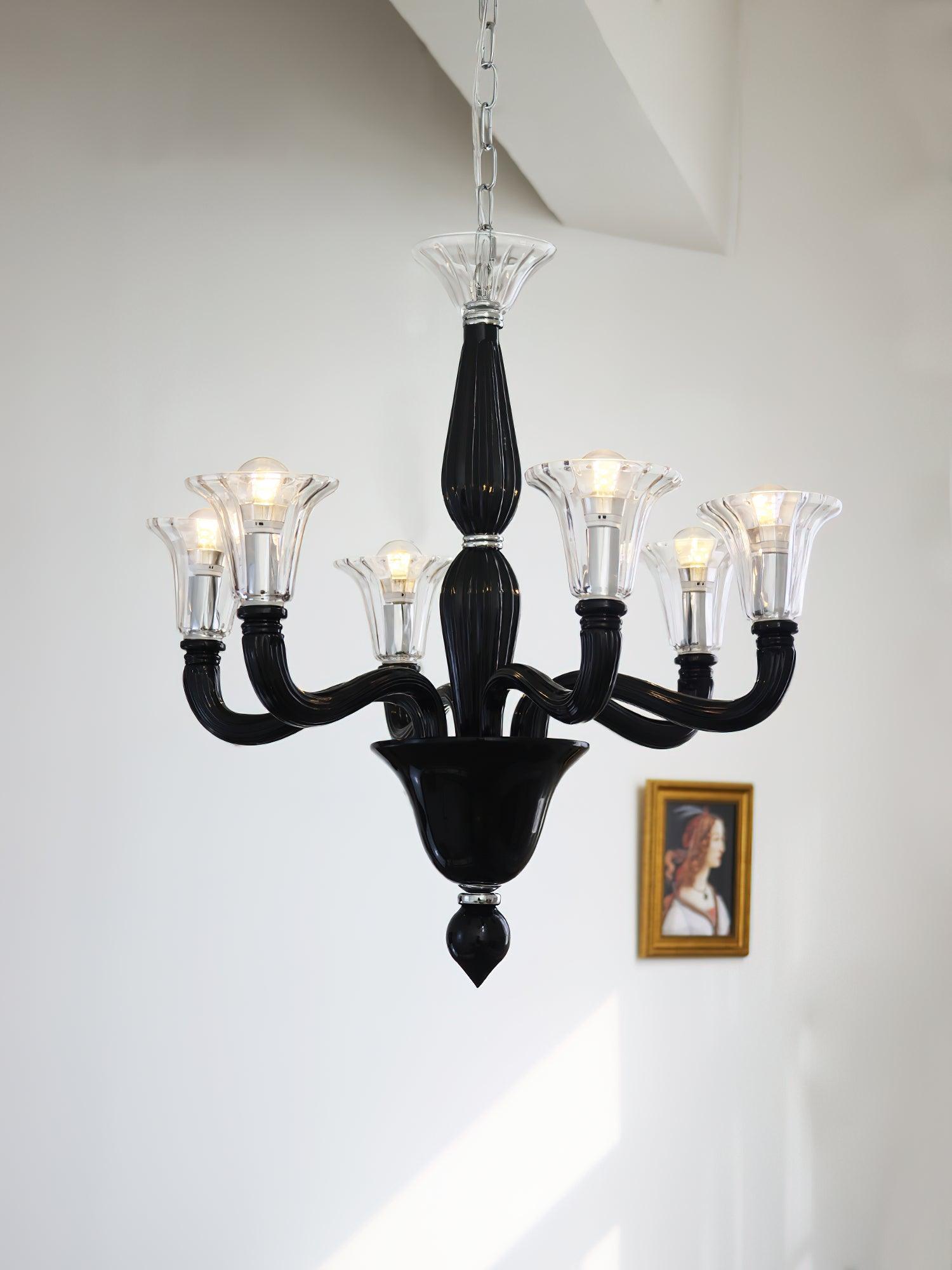 Murano Candle Chandelier