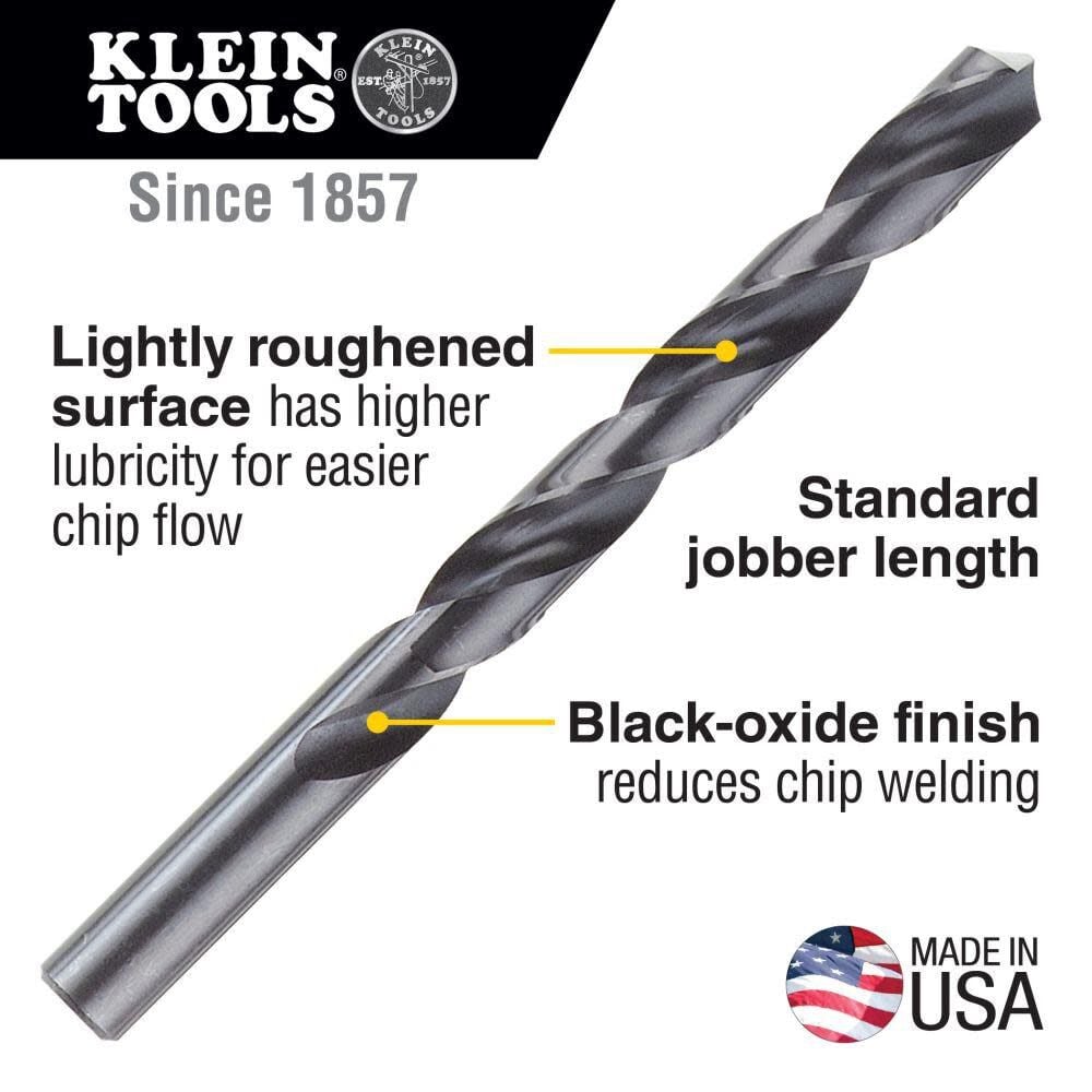 Klein Tools 118 Deg High Speed Drill Bit 27/64