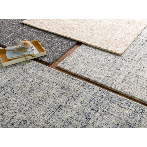 Lucca Wool Modern Medium Gray Rug