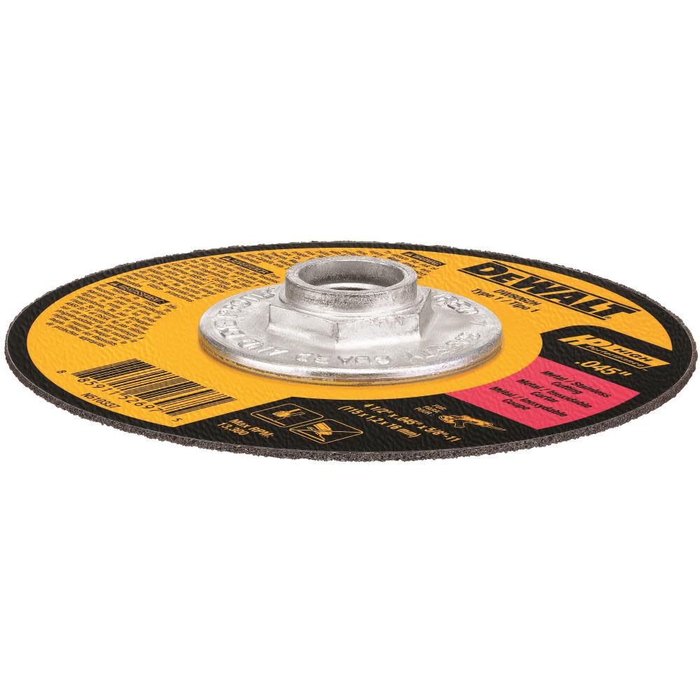 DEWALT Cutting Wheel 4 1/2