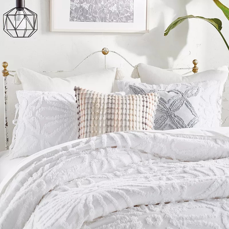 Peri Chenille Medallion Comforter Set