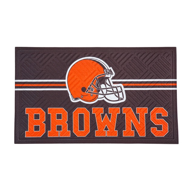 Embossed Mat Cross Hatch Cleveland Browns