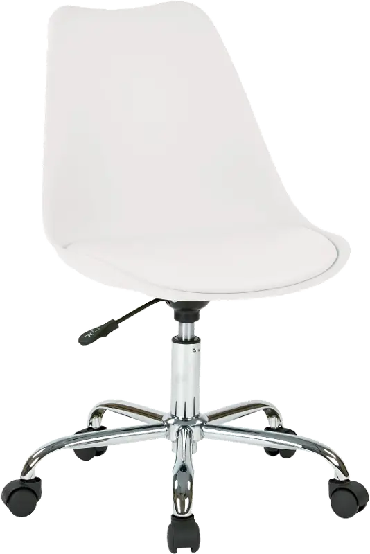 Emerson White Office Chair