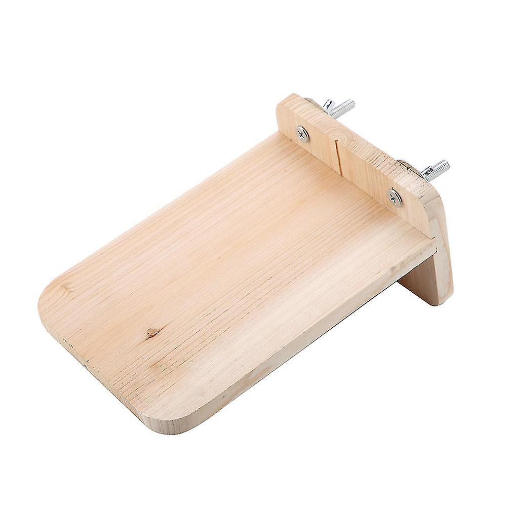 Wood Platform With Screws For Hamster Squirrel Cage Small Pet Toys