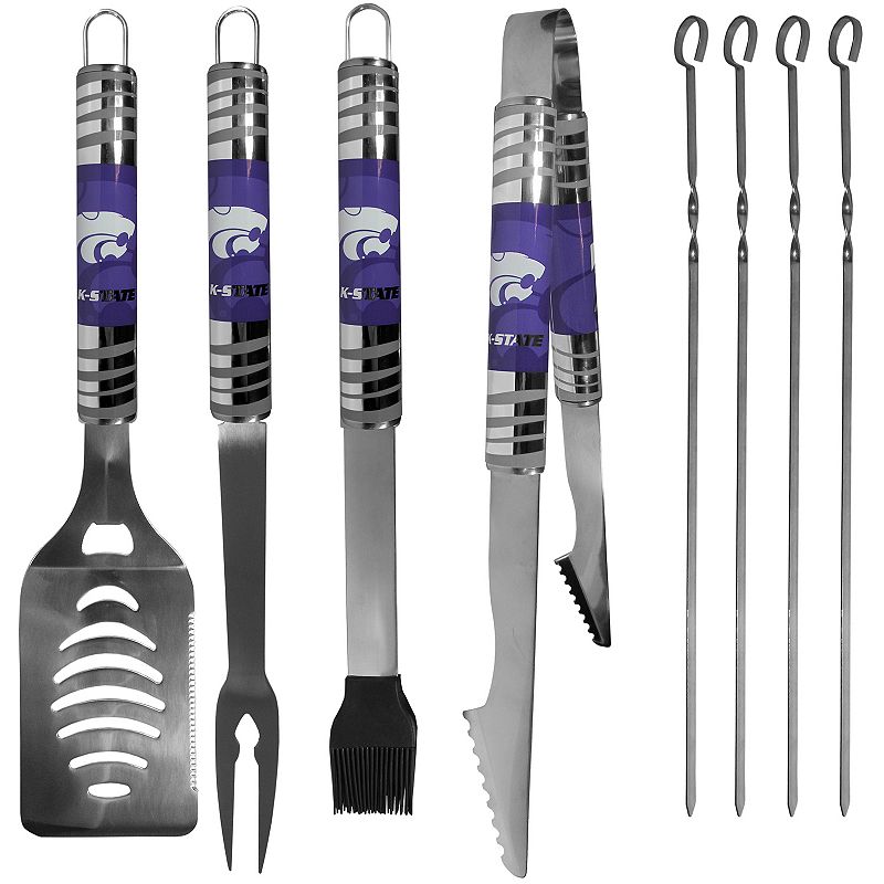 Kansas State Wildcats Tailgater 8-Piece BBQ Grill Set