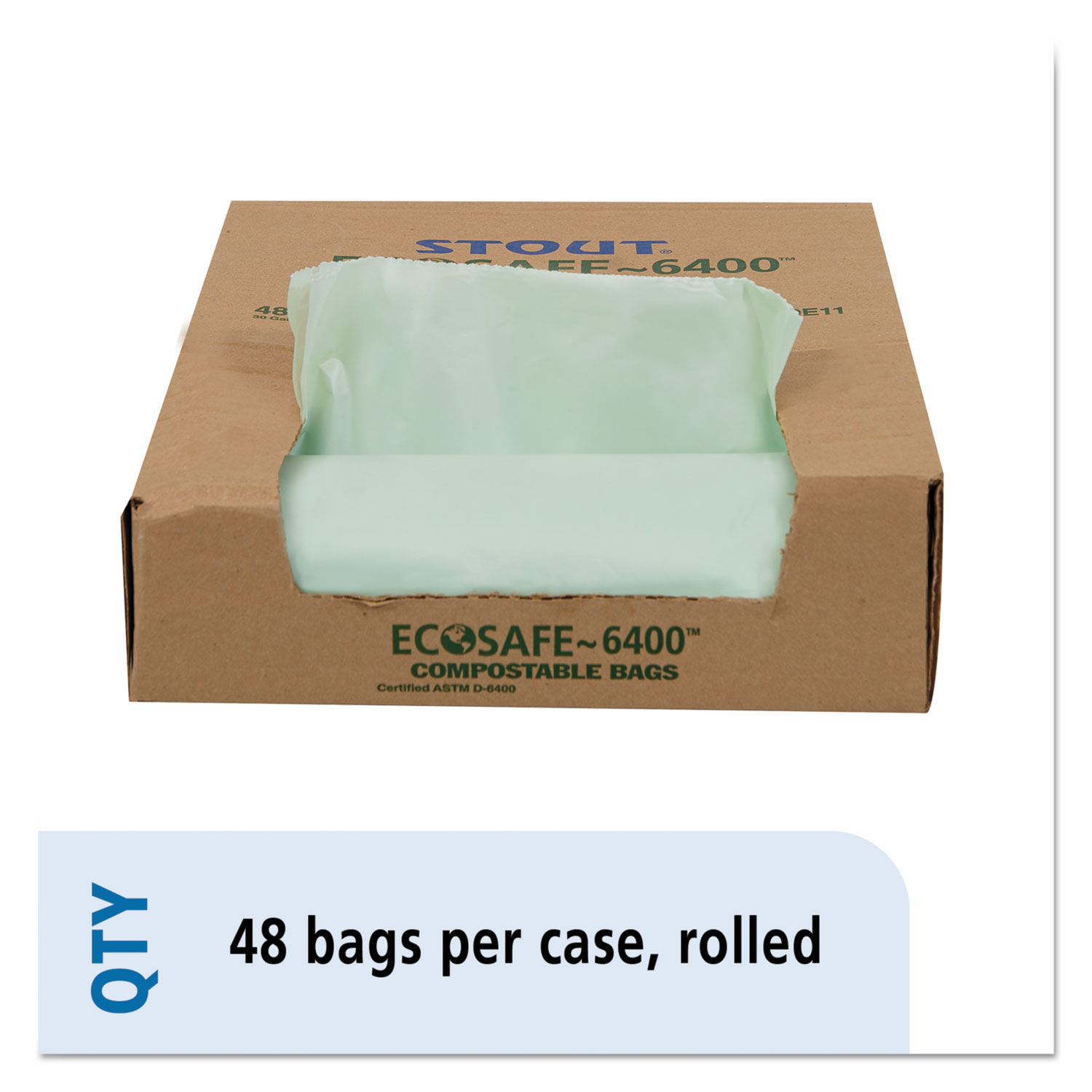 EcoSafe-6400 Bags by Stoutandreg; by Envisionandtrade; STOE3039E11