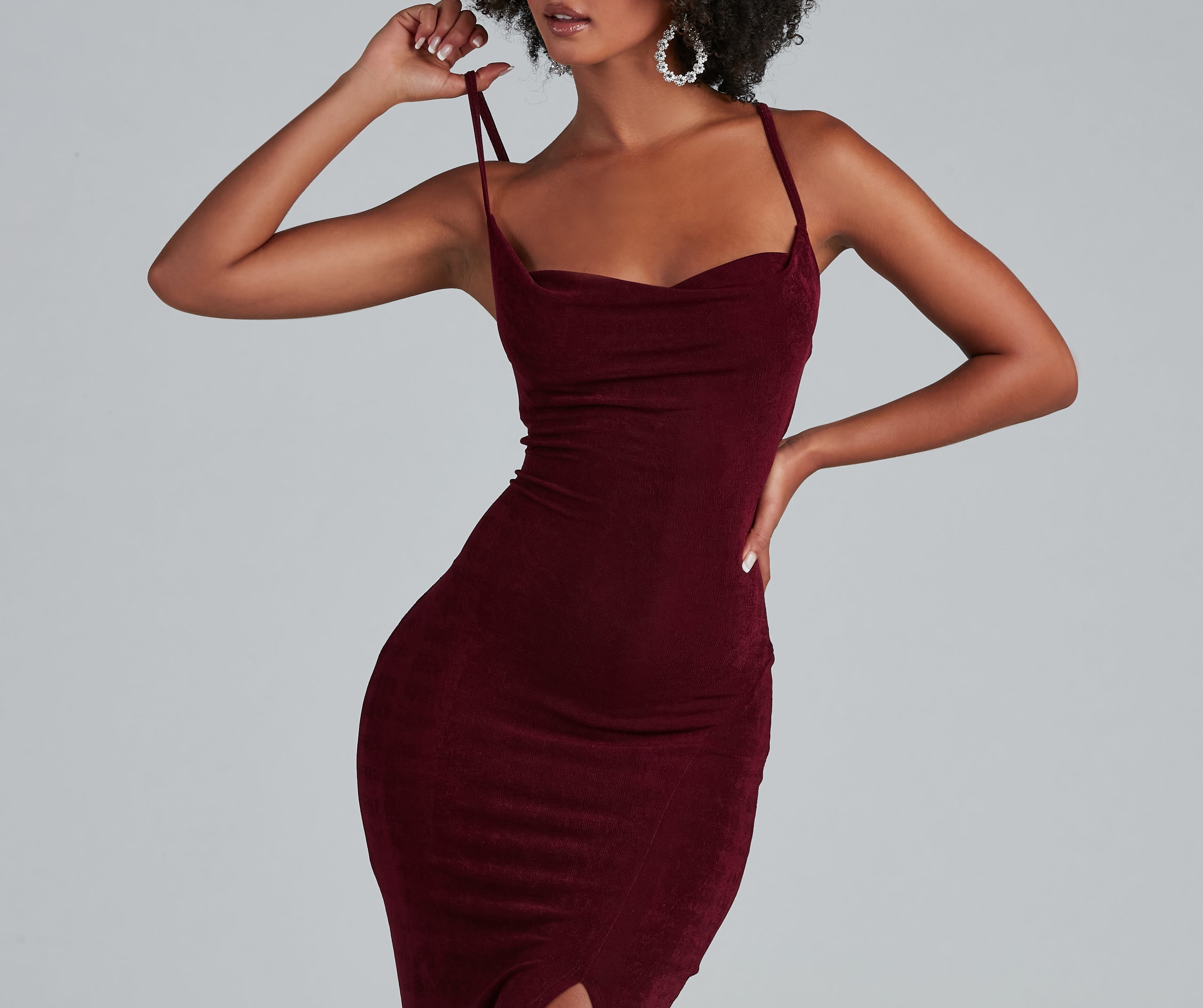 Curves Ahead Midi Bodycon Dress