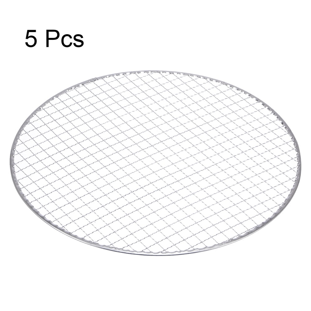 5pcs Round BBQ Grill Net 13\