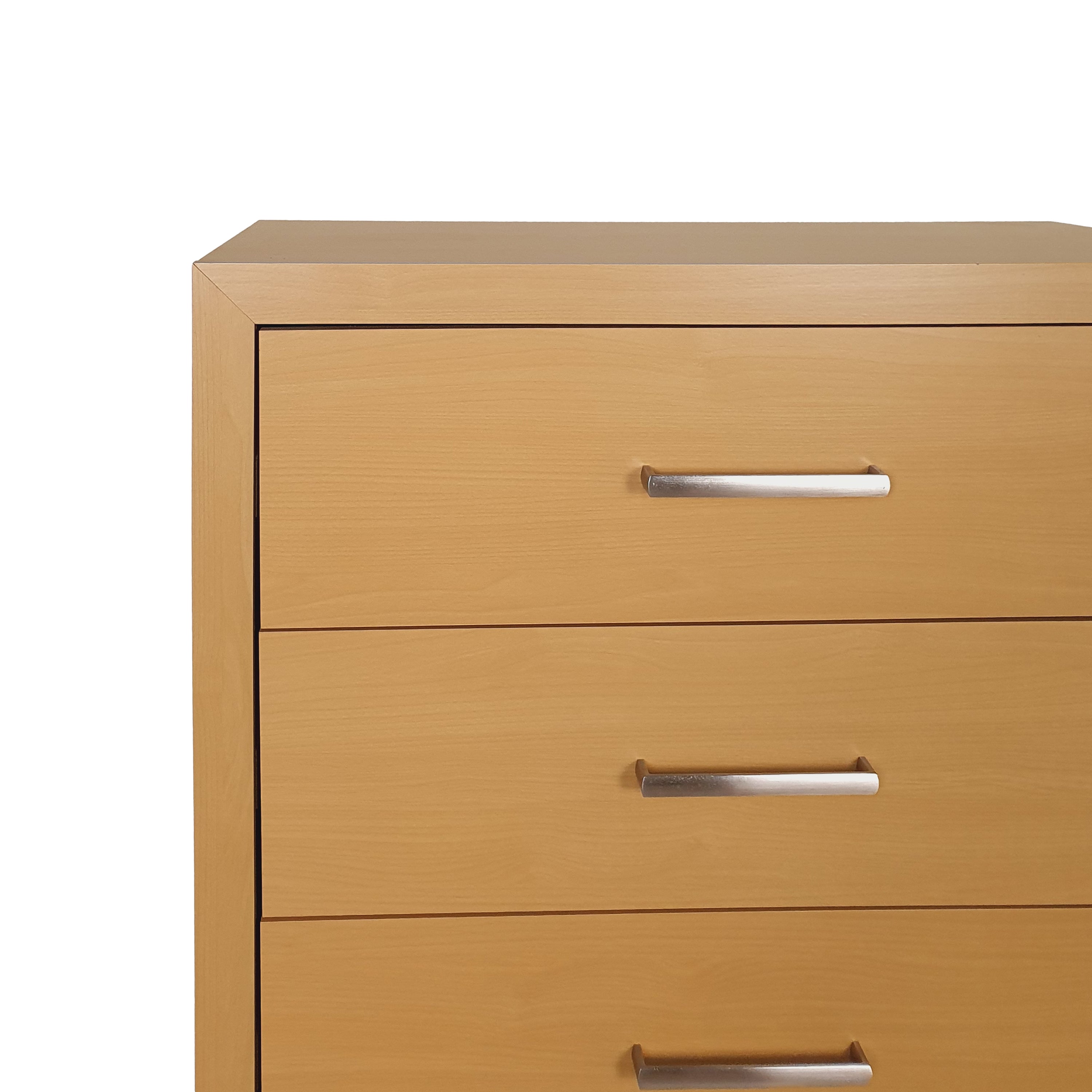 Borah Contemporary Faux Wood 5 Drawer Dresser