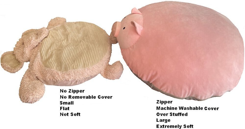 Piggy Poo and Crew Pig Pillow