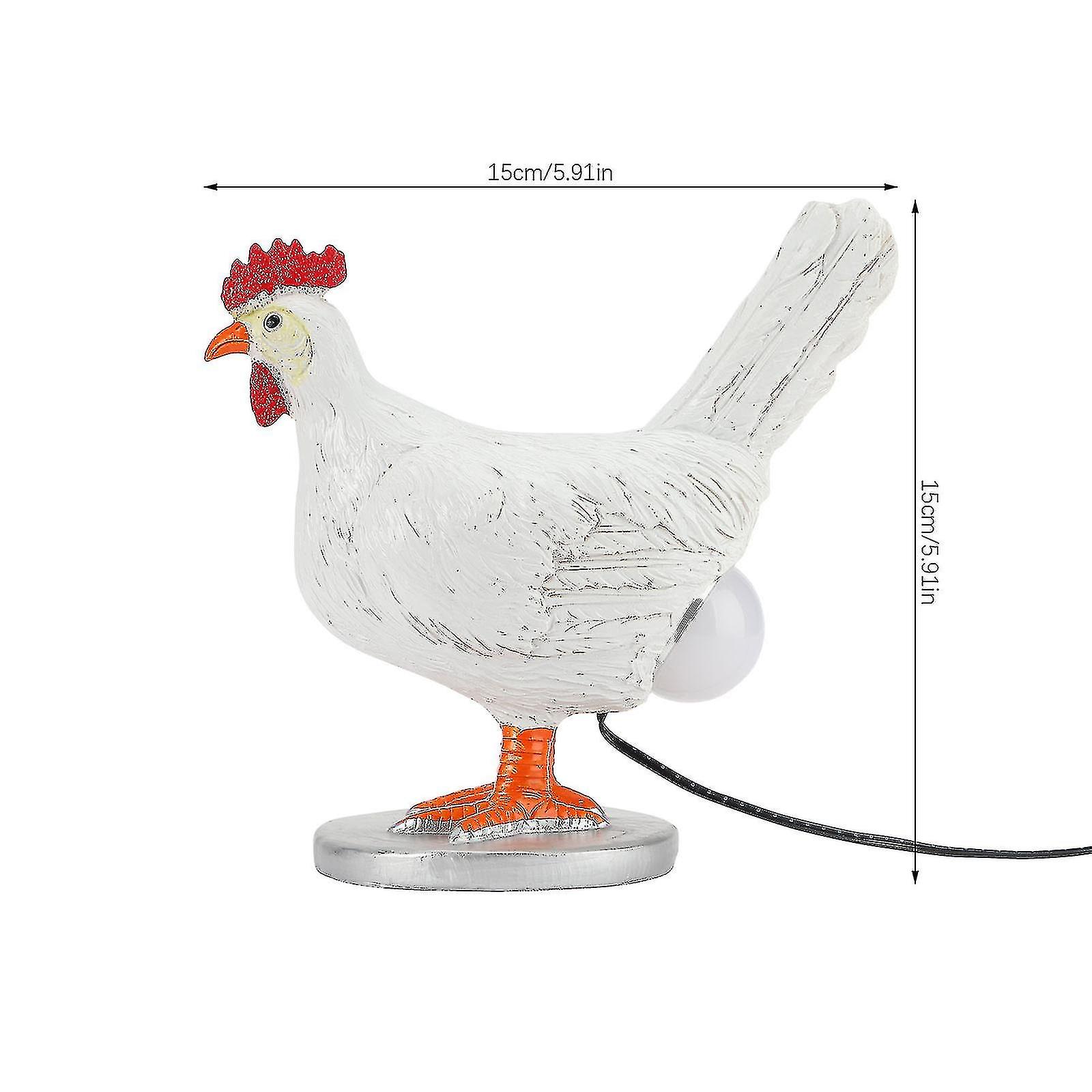 Lamp Laying Egg Lifelike Resin Led Hen Egg Hot，100% New