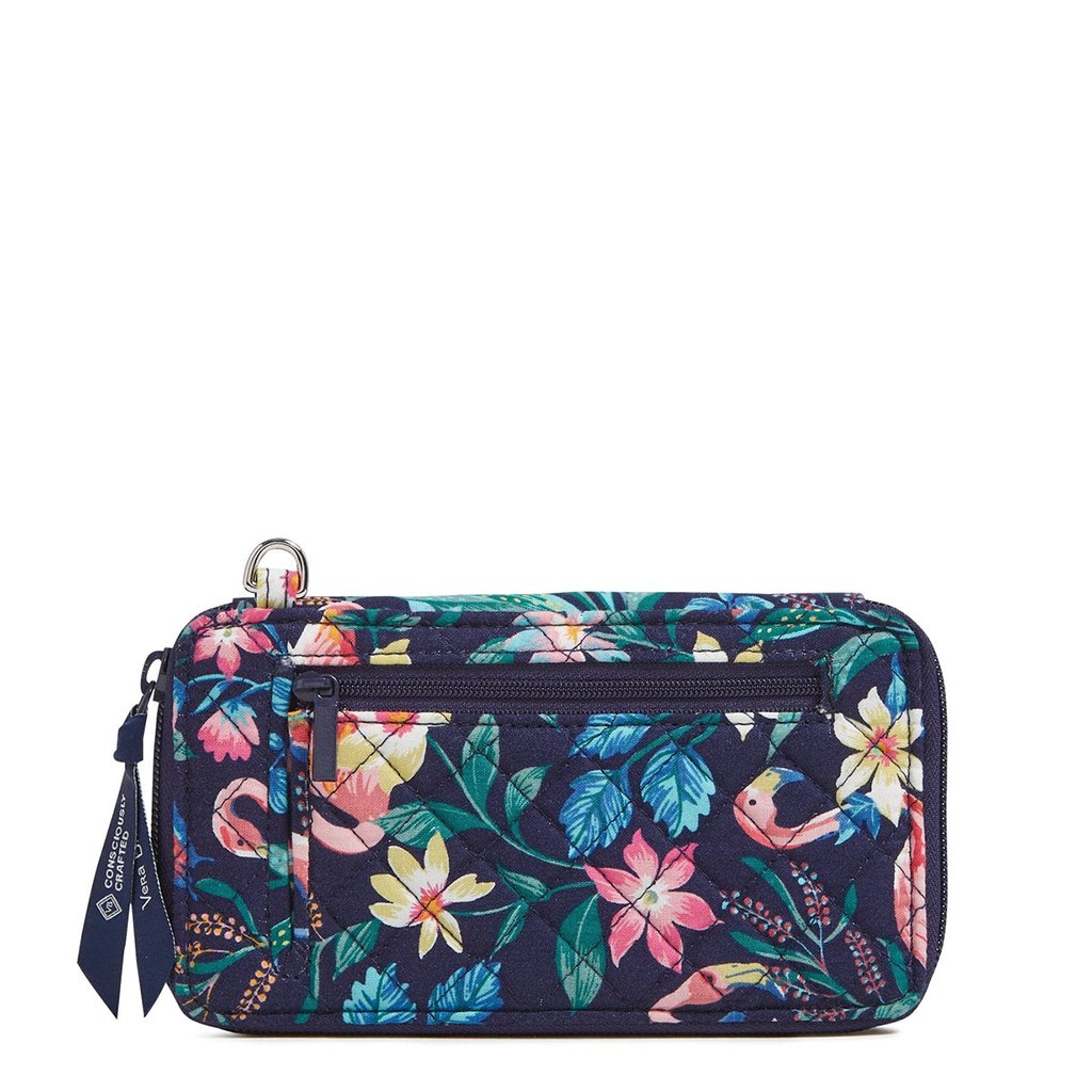 Vera Bradley  RFID Smartphone Wristlet in Flamingo Garden