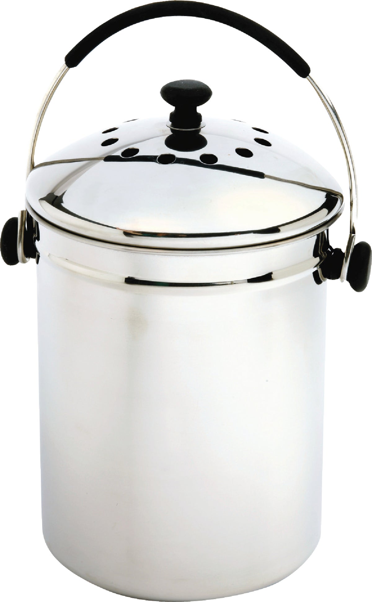 Norpro Stainless Steel Compost Keeper 1 Gal Stainless Steel