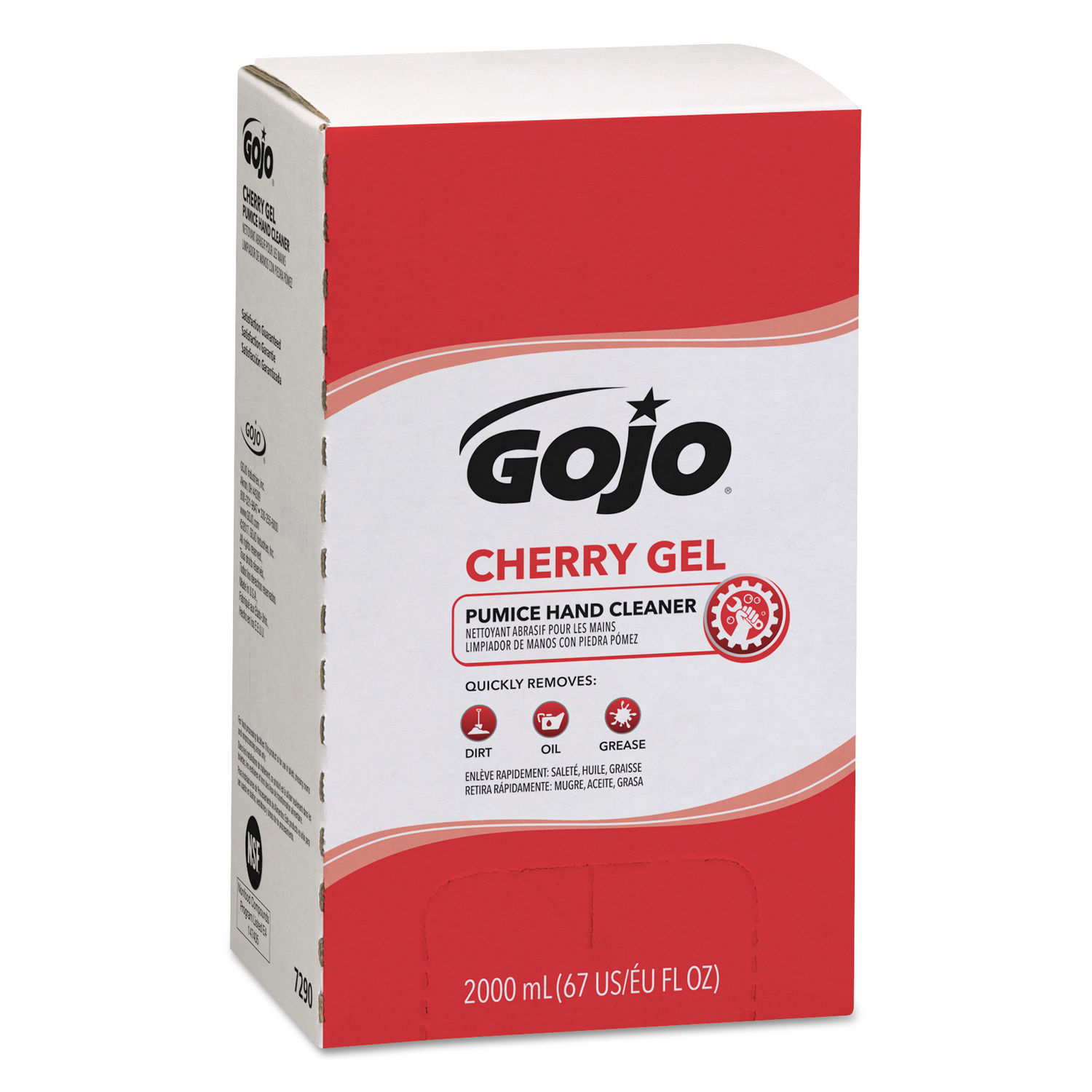 Cherry Gel Pumice Hand Cleaner by GOJOandreg; GOJ729004