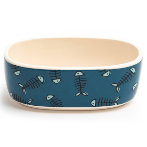 Park Life Designs Trixie Oval Cat Bowl