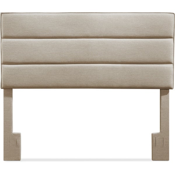 Serta Palisades Upholstered Headboard， Queen Size， Soft Beige - - 21827927