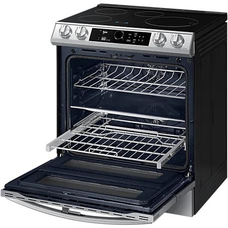  30-inch Slide-in Electric Induction Range with WI-FI Connect NE63T8951SS/AC