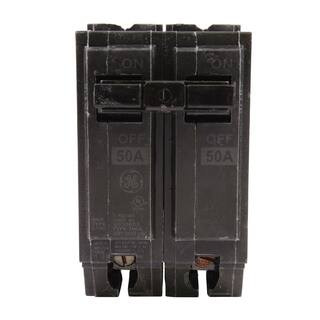 GE Q-Line 50 Amp 2 in. Double-Pole Circuit Breaker THQL2150