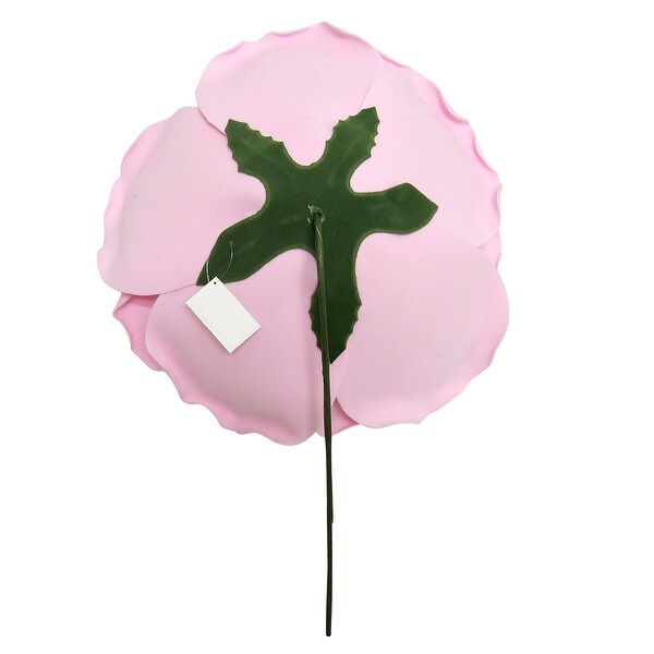 Set of 2 Large Foam Rose Stem Wall Decor Backdrop Art Crafts 16in