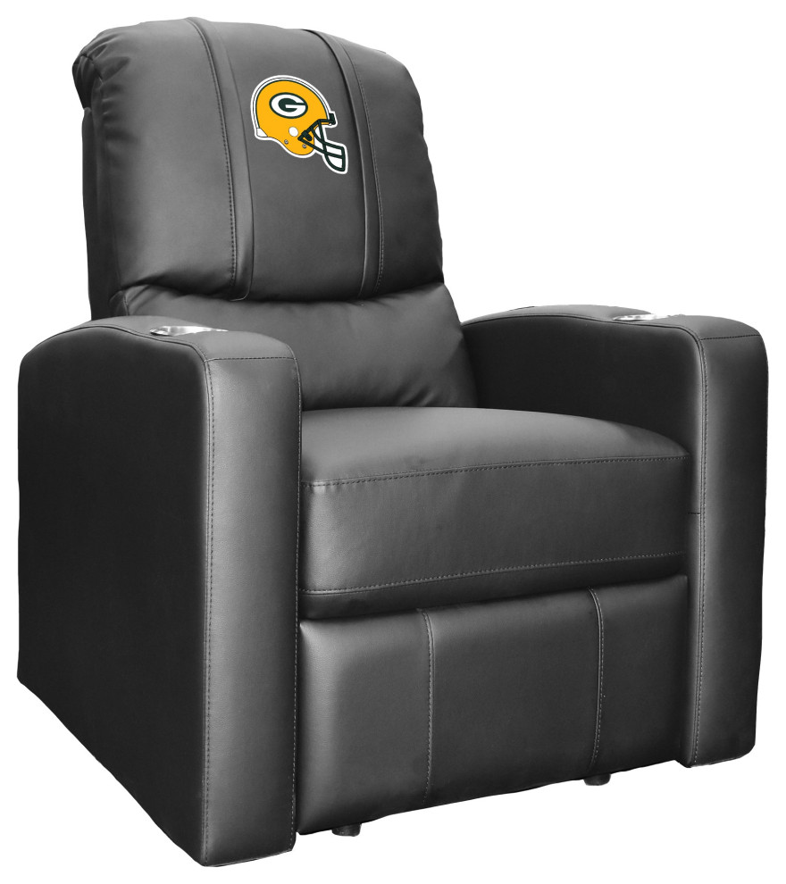 Green Bay Packers Helmet Man Cave Home Theater Recliner   Contemporary   Recliner Chairs   by DreamSeats LLC  Houzz