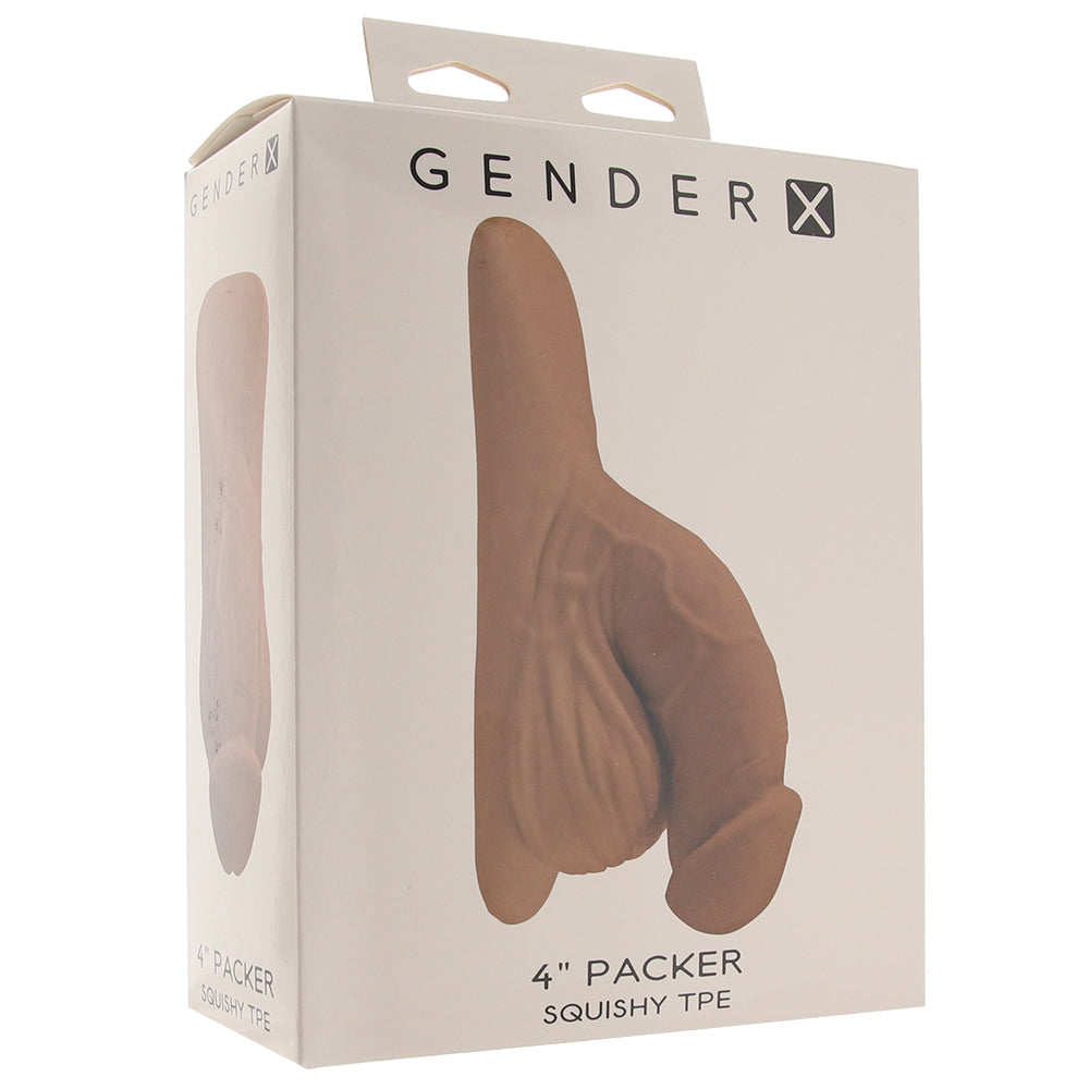 Gender X 4 Inch Squishy Packer in Tan