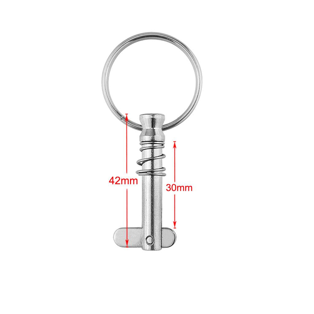 316 Stainless Steel Quick Release .3X40mmfor Boat Bimini Top Deck Hinge