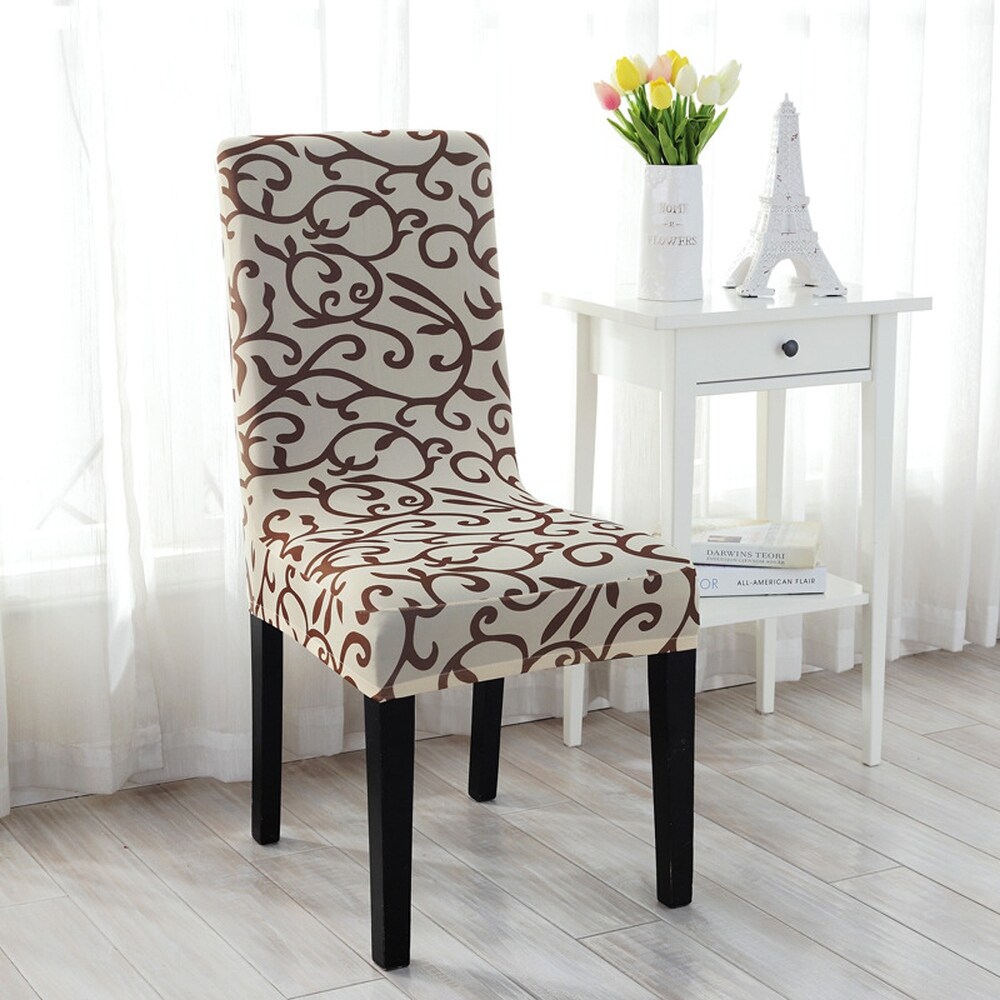 Stretchy Dining Chair Cover Short Chair Covers Washable Protector