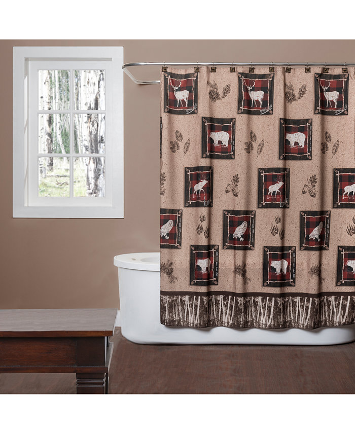 Saturday Knight Sundance 70 x 72 Graphic-Print Shower Curtain