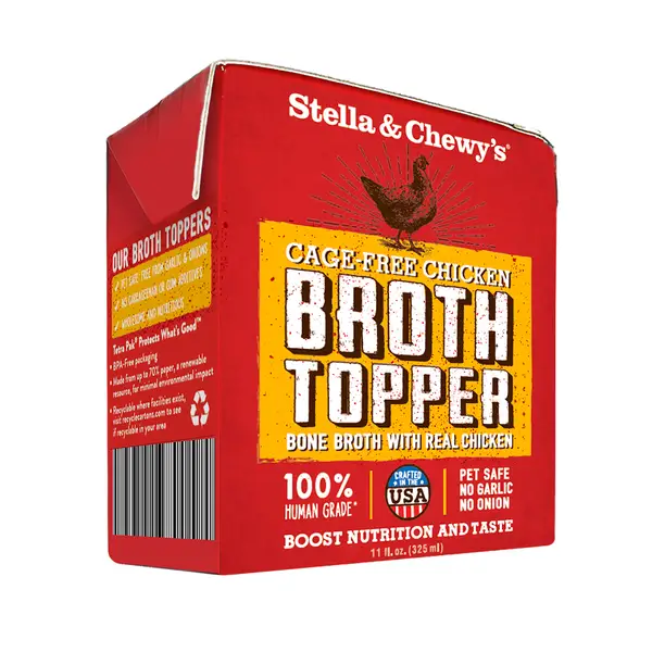 Stella and Chewy's 11 oz Cage Free Chicken Broth Topper