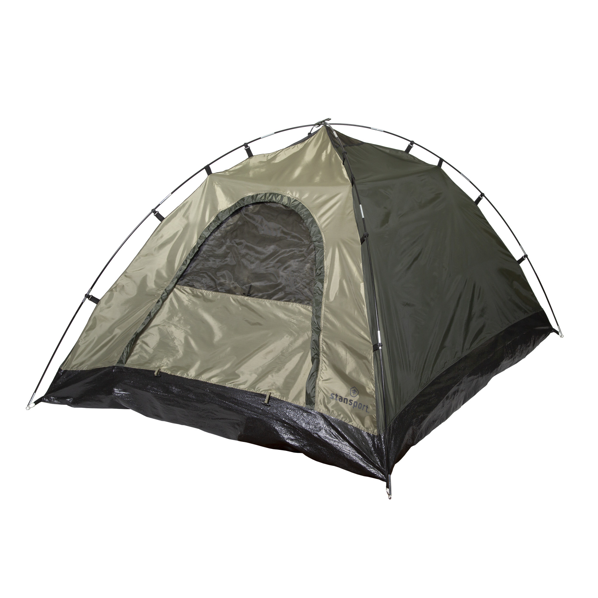 Stansport Hunter Buddy 2-Person Tent - Forest/Tan