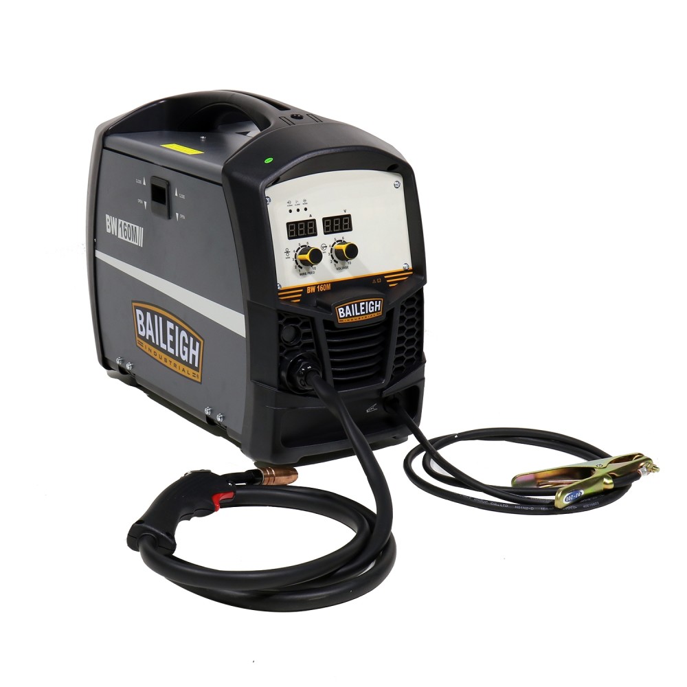 Baileigh BW-160M Dual Voltage Inverter MIG Welder 160A ;