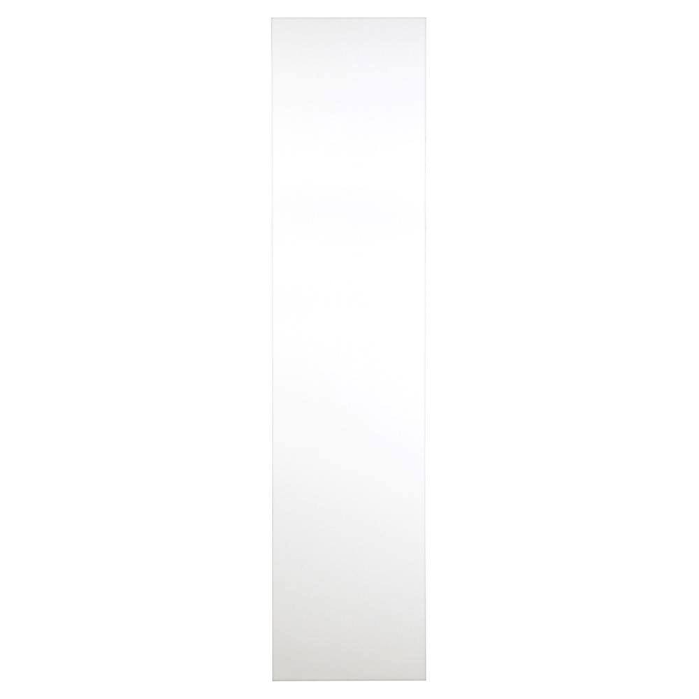 Hampton Bay 23.76x96x0.51 in. Pantry End Panel in White KA2496E-WH