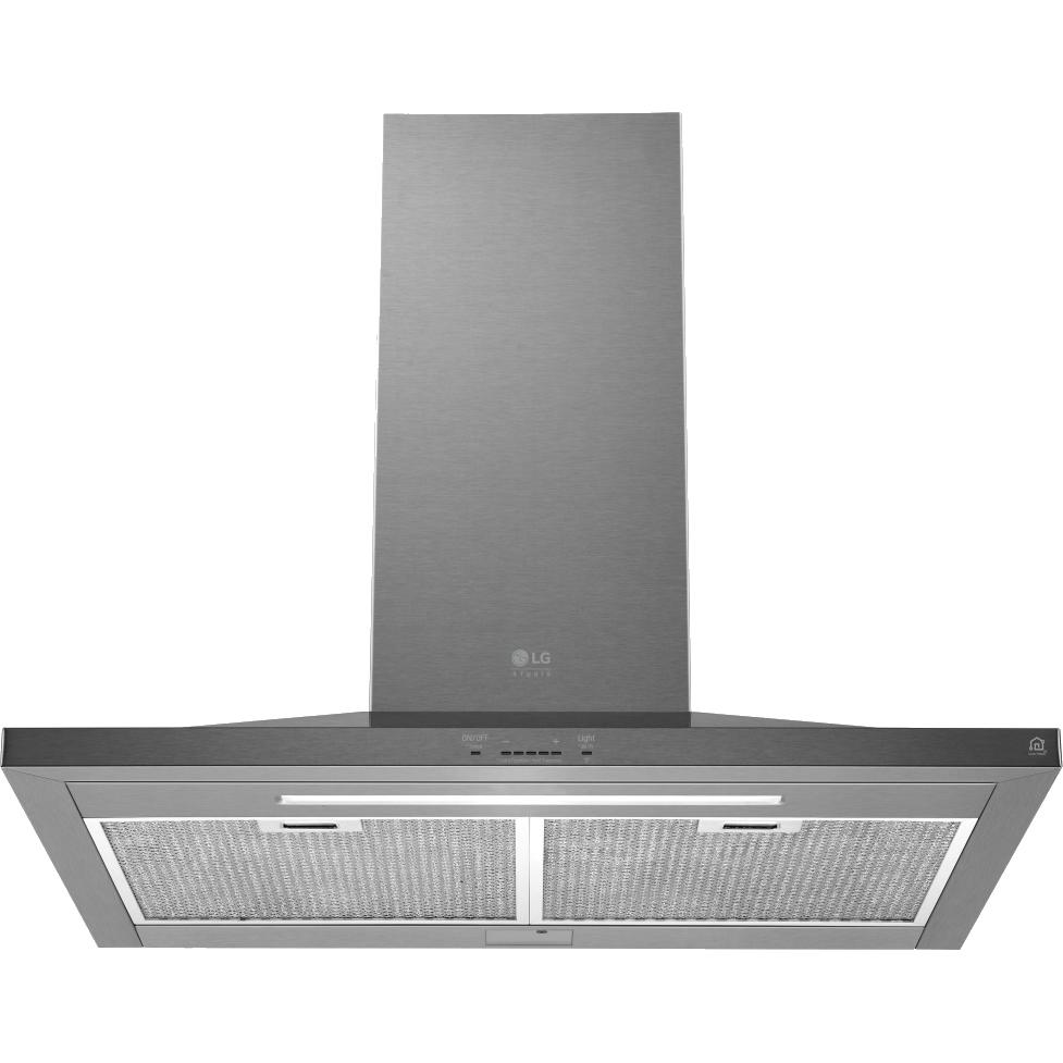 LG 36-inch Wall Mount Range Hood with Wi-Fi LSHD3680ST