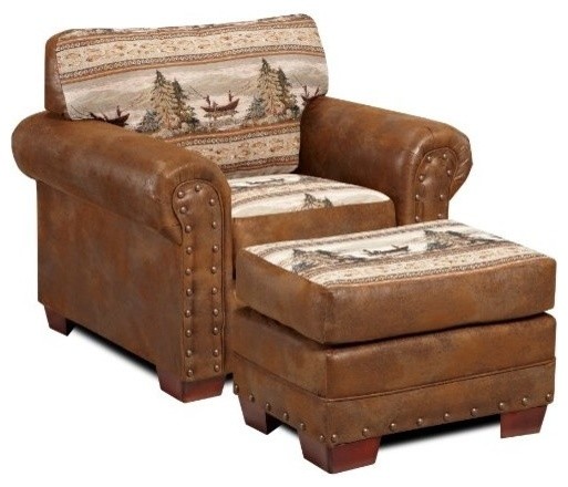 American Furniture Alpine Lodge Accent Chair   Rustic   Armchairs And Accent Chairs   by American Furniture Classics  Houzz