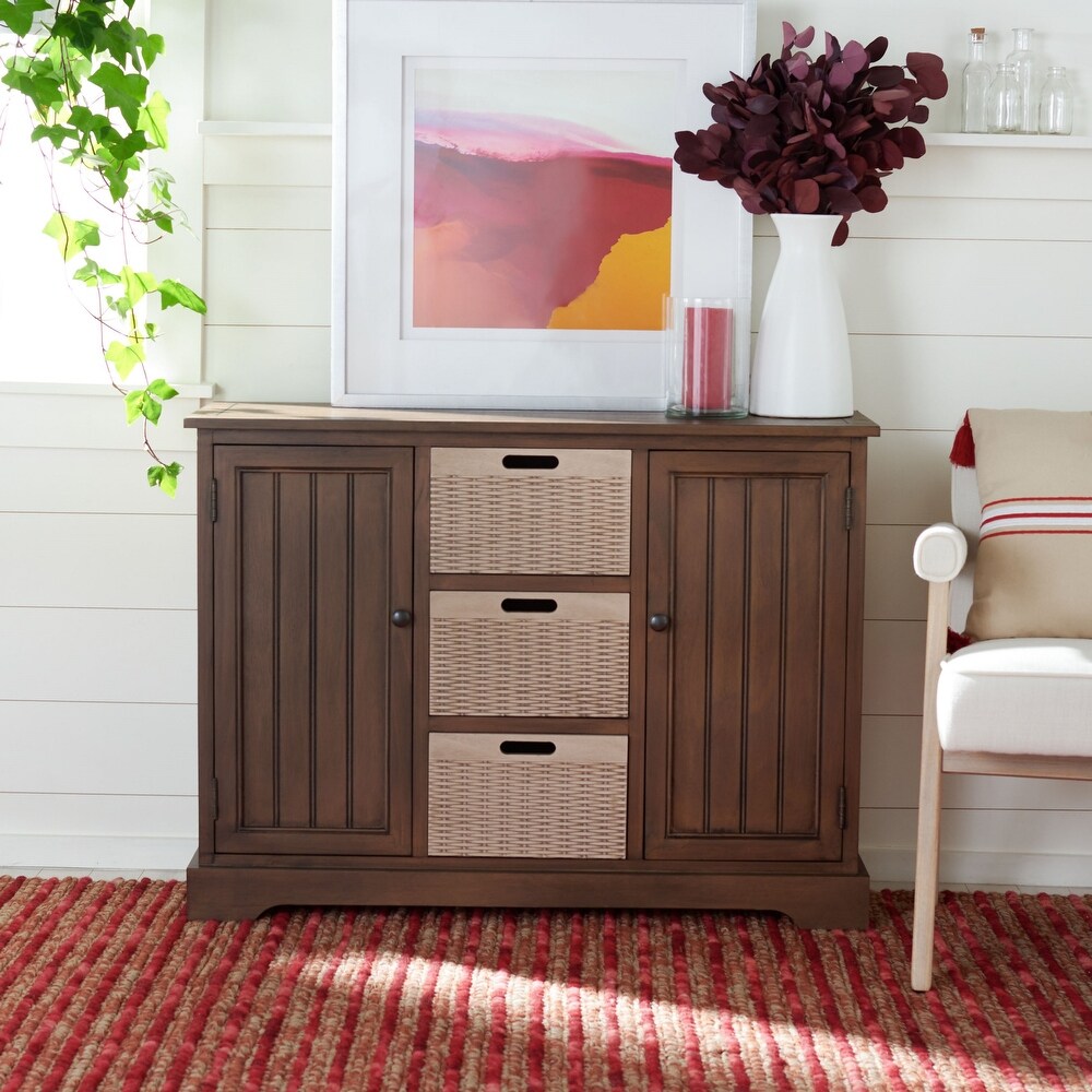 SAFAVIEH Landers 2 Drawer and 3 Removable Baskets   39.8\