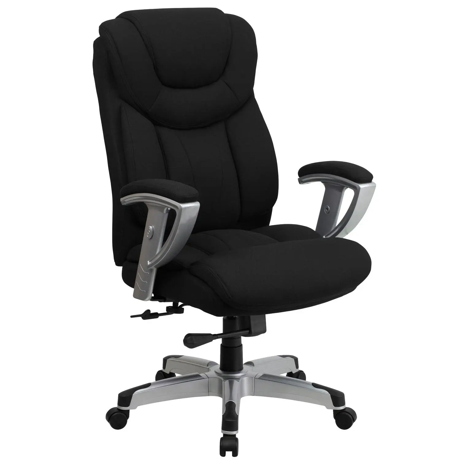 Black Fabric Office Chair