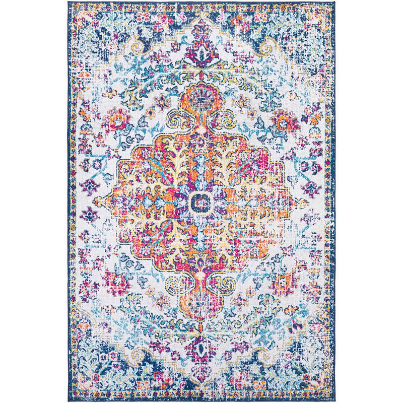 Stinesville Traditional Washable Area Rug