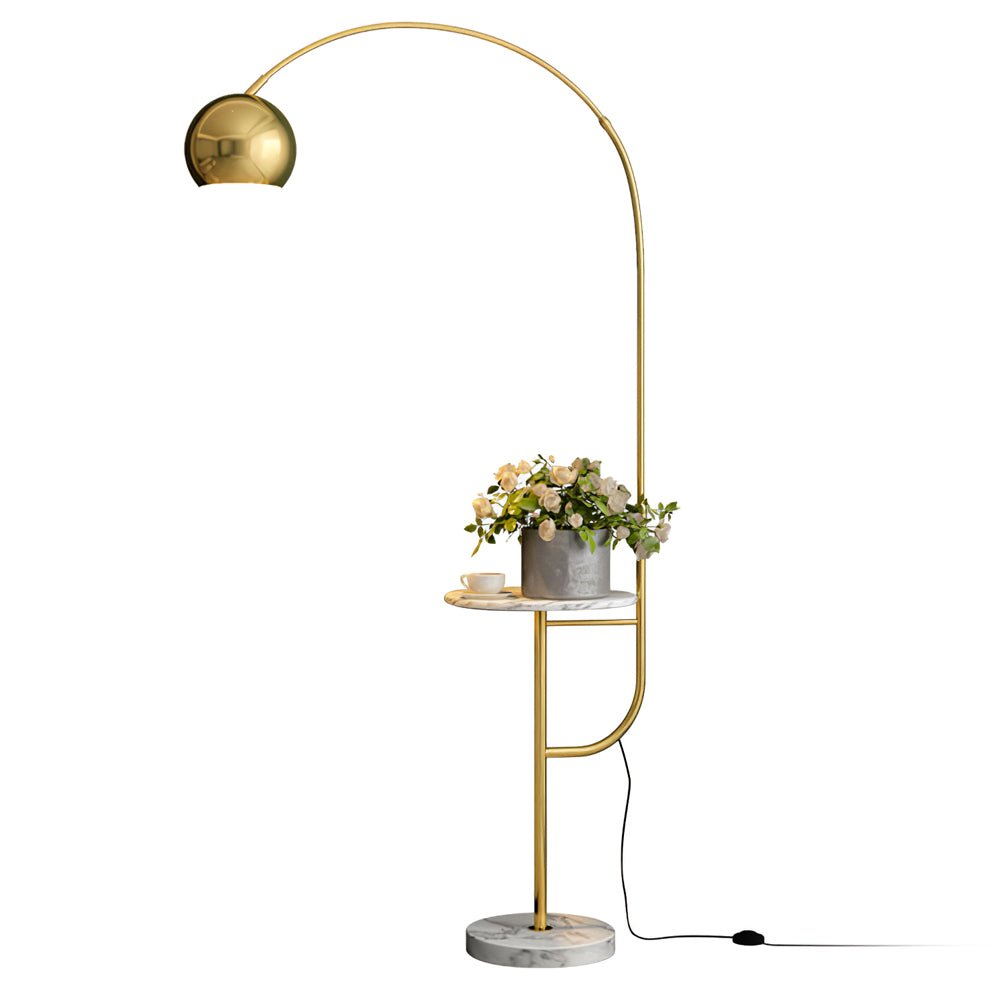 Arc Nightstand Floor Lamp