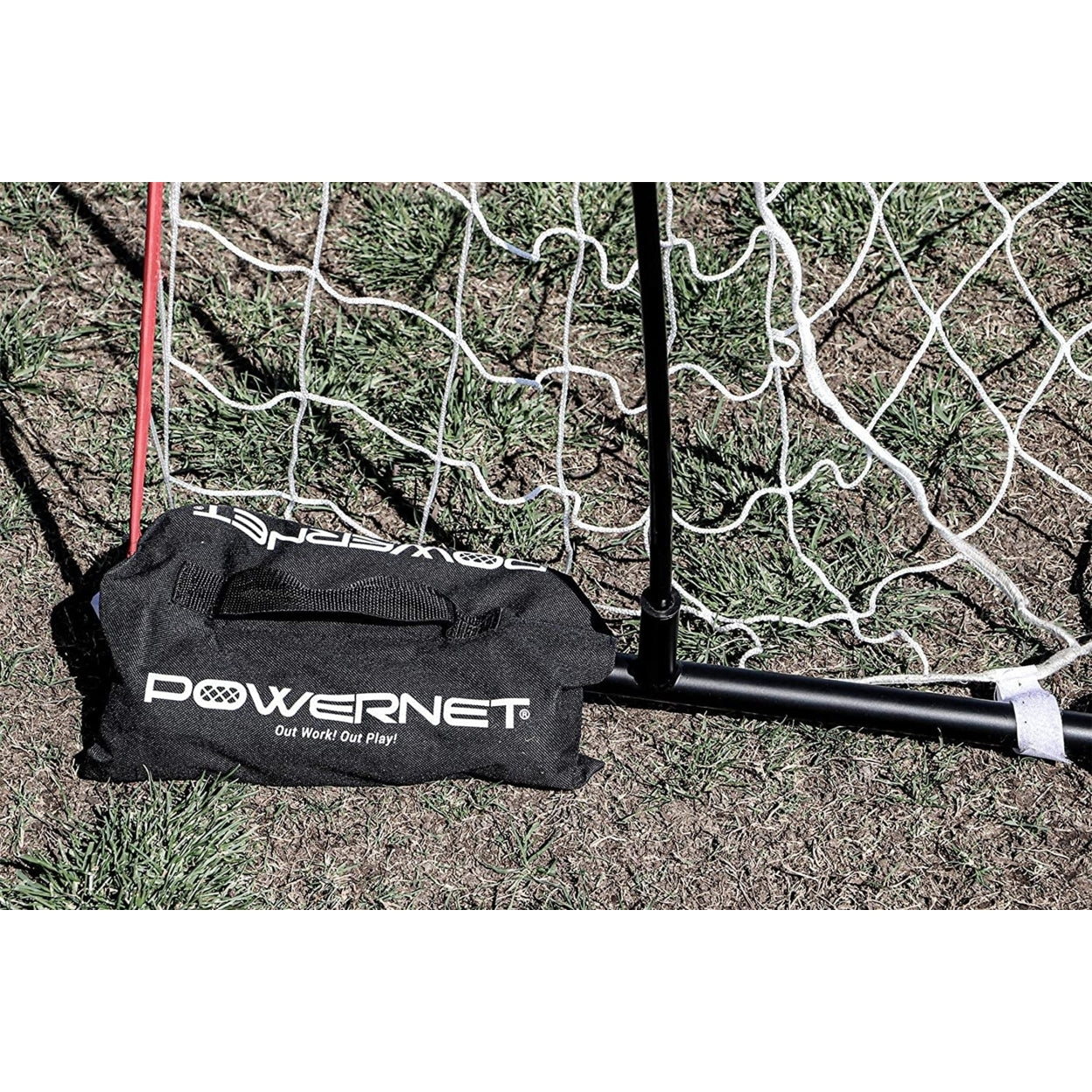 PowerNet 6x4 Ft Ultra Light Weight Soccer Goal with Sandbags for All Ages (1202)