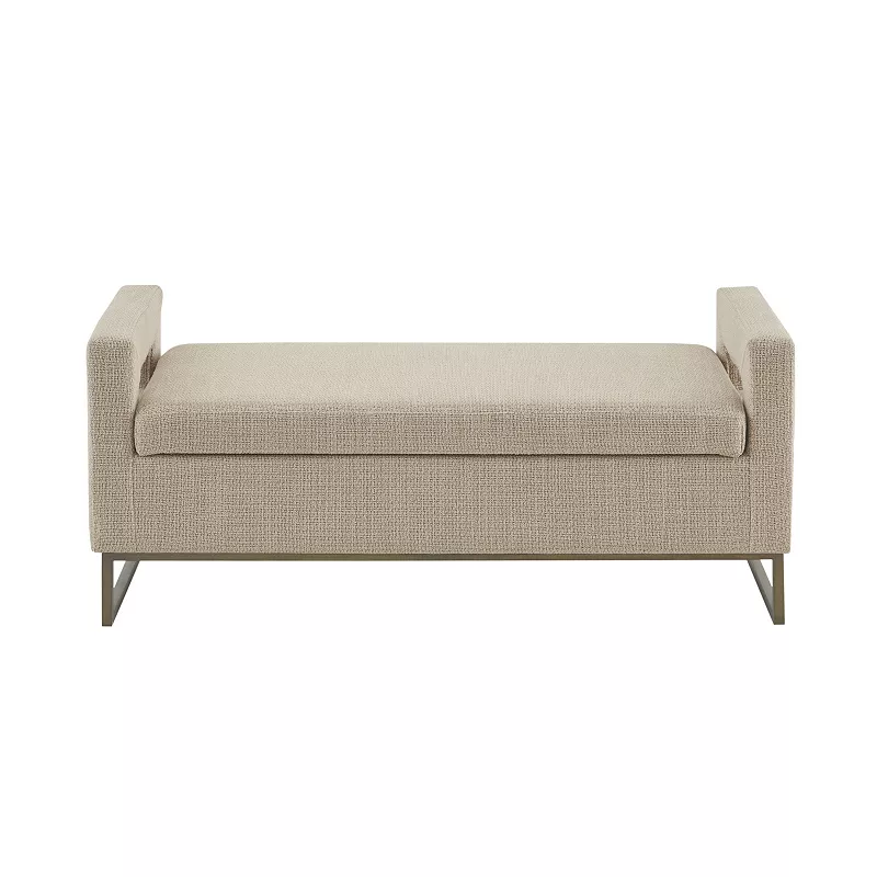 Madison Park Maye Storage Ottoman