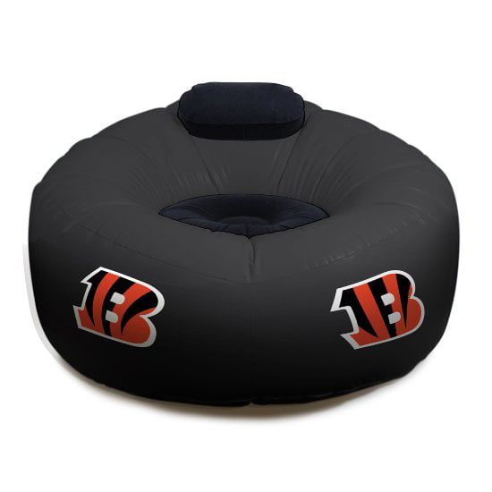 Damaged Packaging Special - Cincinnati Football Bengals Inflatable Chair with Air Pump Included