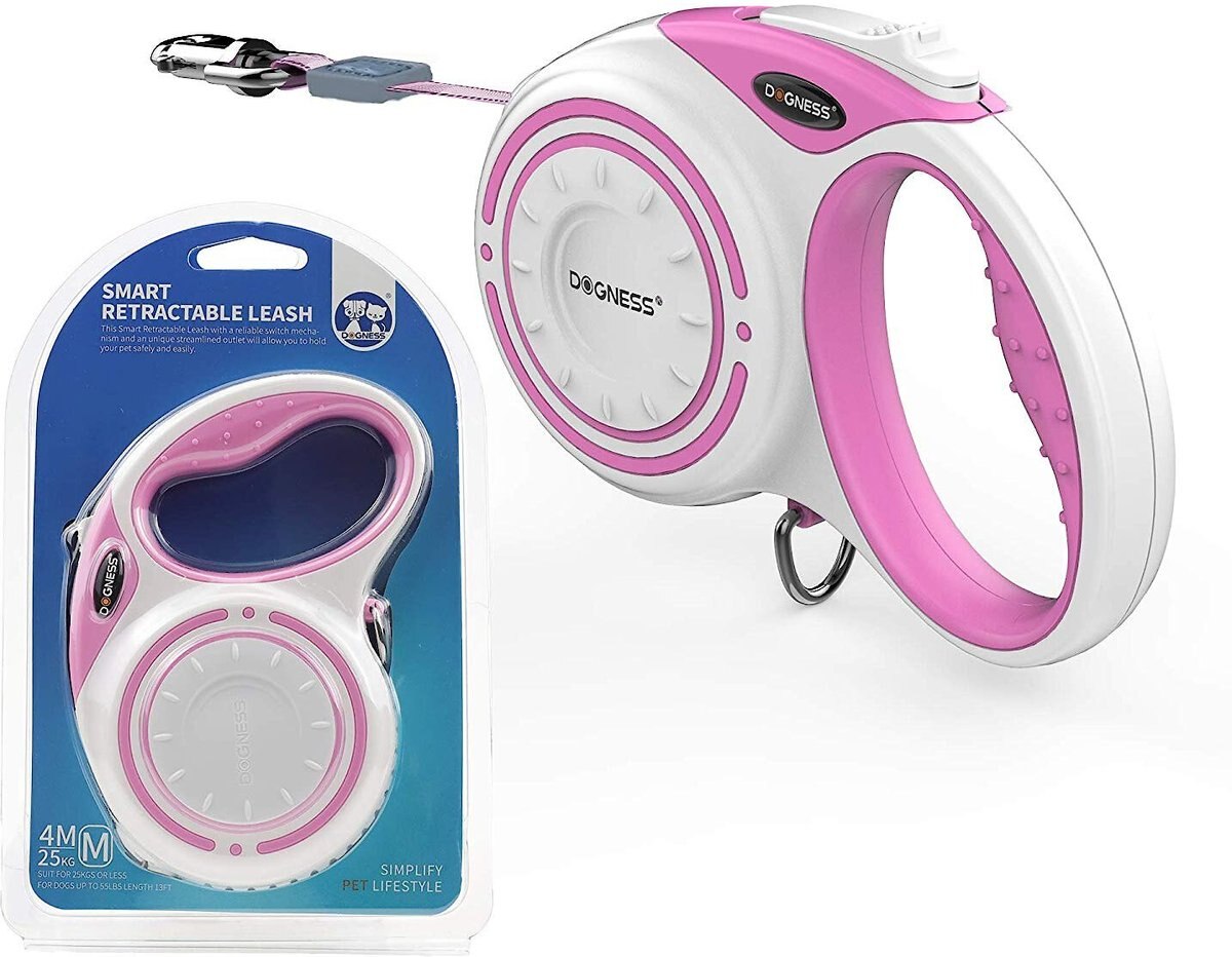 DOGNESS Smart Retractable Dog Leash