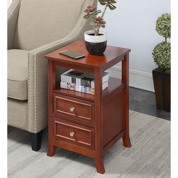 Copper Grove Aubrieta 2-drawer End Table